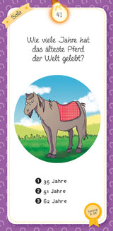 Das Quiz der Pferde und Ponys