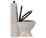 WC aus Holz mit klappbarem Deckel für Maileg Mäuse