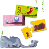 Lernspiel - Puzzle duo - Mami & Kind