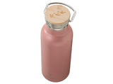 2 in 1 Edelstahl-Thermoskanne Amber rosa BIRD 500ml
