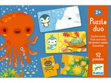 Lernspiel - Puzzle duo - Verstecken & Finden