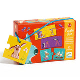 Lernspiel - Puzzle duo - GEGENTEILE