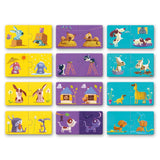 Lernspiel - Puzzle duo - GEGENTEILE