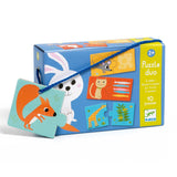 Lernspiel - Puzzle duo - WAS ESSE ICH?