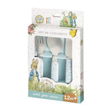 3-teiliges Kinder Besteckset Peter Hase