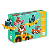Lernspiel - Puzzle duo - Rennautos