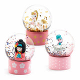 Mini Schneekugel so sweet - ROSA