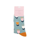 Bambus Socken TULIPS (One Size 36-41)
