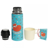 Edelstahl-Thermoskanne mit Tasse RUSTY THE FOX 350ml