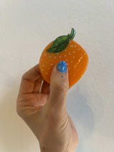 Haarspange Haarklammer Orange
