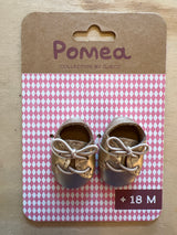 Puppenschuhe Gold POMEA