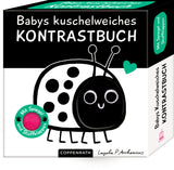 Baby Kontrastbuch "Kuckuck kleiner Käfer" mit Spiegel und Stoffklappen