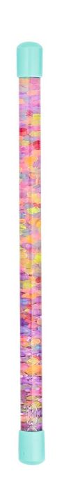 Funkelnder Floating Glitzer Zauberstab Regenbogen
