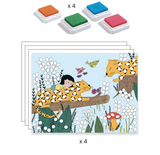 Djeco Bastelset Malen Fingerspitzengefuehl stempel kinder fingerstempeln