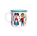 Emaille Tasse ART LOVER