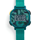 Ticlock Digitale Armbanduhr SCHLANGEN grün