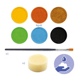 Kinderschminke Klassik mit 6 Farben (blue Box)