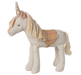 kuscheltier Pony von Maileg mit abnehmbarem Horn und Sattel