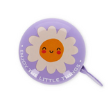 lustige große FAhrradklingel Gänseblümchen lila für frauen und Mädchen von Legami