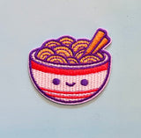 Aufnäher Bügelbild Nudelsuppe Ramen
