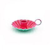 Kerzenständer SHINE pink/türkis