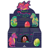 Schlüpfender Drache im Ei