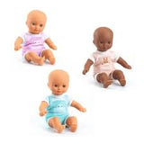 Djeco POMEA MINI PUPPE (18 M+) mit weichem Körper Charly