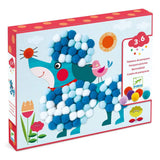 Bastelpackung 3-6: Hunde Pom-Poms