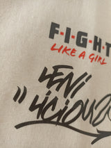Leniliciouz Merch Jutebeutel "FIGHT LIKE A GIRL" Tag