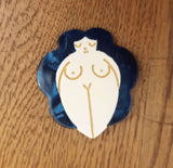 Haarspange Haarklammer Naked LADY