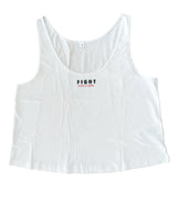 Leniliciouz Merch Crop Top "FIGHT LIKE A GIRL"