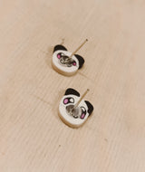 Ohrringe Ohrstecker Clay Panda