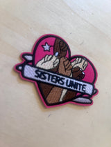 XL Aufnäher Bügelbild Patch Sisters Unite
