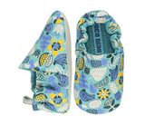 Krabbelschuhe in der Geschenkbox - JUNGLE FRUITS & FLOWERS