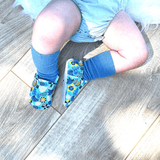 Krabbelschuhe in der Geschenkbox - JUNGLE FRUITS & FLOWERS