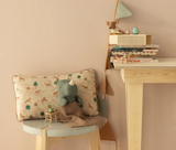 schönes kinderkissen deko für das kinderzimmer vintage style rechteckiges Kissen mit Unicorn Print im Kinderzimmer