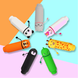 Legami 2-in-1-Federmäppchen aus Silikon Giraffe