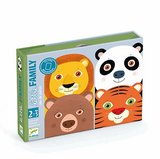 Kartenspiel für Kleinkinder im Kindergarten Alter ab 2 Jahren Little Family von Djeco