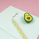 Legami lustiger riesen Radiergummi Avocado grün mit Herzförmigem Kern