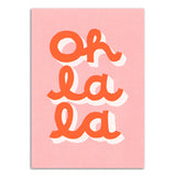 Postkarte OH LALA