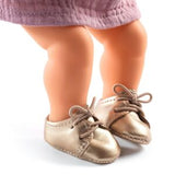 Puppenschuhe Gold POMEA