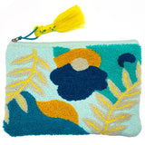 Etui Täschchen Zip BLUE FLOWER