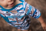 Dreiviertel Arm Shirt SAMU Biber