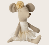 Kleine Schwester Maus BALLERINA von Maileg creme