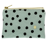 Pouch cotton POLKA Cotton Celadon Mint S