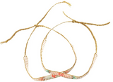 BFF Perlenarmbänder weben - Schmuck basteln Miyuki