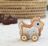 Holzschiebetier mitMusik BabySing HUHN +10 Monate