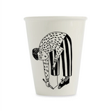 Illustrierter Keramik Becher SELFMADE MAN