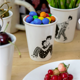Illustrierter Keramik Becher COZY COZY
