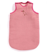 Musselin Puppenschlafsack Roseraie